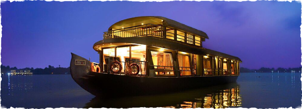 deluxe houseboat alleppey